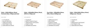 พาเลทไม้ขนาด1200x800 epal/Euro epal พาเลทไม้ราคาถูก - Product Image 2