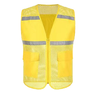 Personalizar todo tipo de ropa de trabajo de seguridad Multi bolsillo Hivis fluorescente construcción chaleco reflectante construcción chaleco chaqueta - Product Image 4
