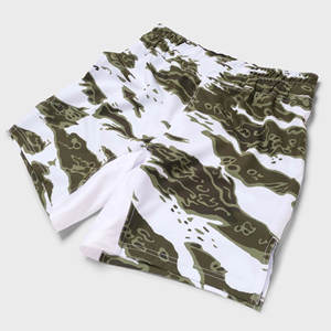 กางเกงขาสั้นเอวยางยืดดีไซน์ตามสั่งลายพรางเสือ BJJ - Product Image 1