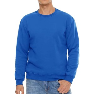 Sweatshirts à col rond pour homme doublés en sherpa chaud, lourds, à manches longues, en polaire d'hiver, pull-over - Product Image 4
