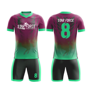 เสื้อฟุตบอลเสื้อฟุตบอลแบบใหม่โลโก้ตามสั่งจากโรงงาน - Product Image 5