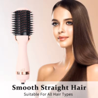 Brosse soufflante 4-en-1 avec protection contre l'immersion dans l'eau, 3 réglages de chaleur et de vitesse, moteur DC de qualité professionnelle, flux d'air ventilé à 360°