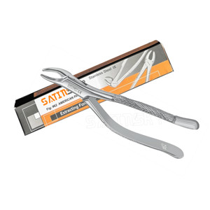 Fig 62 Forceps d'extraction, modèle américain, qualité allemande, instruments dentaires manuels, certifiés CE, classe III, haute qualité - Product Image 1