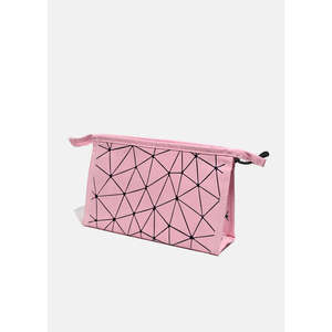 A3shop A2O Lab Astuccio Geometrico per Trucchi di Grande Capacità, Organizer Portatile Ecologico con Ampio Spazio per Cosmetici - Product Image 2