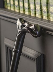 ไม้เท้าทำจากเรซินไม้กันลื่นพร้อมที่จับแข็งแรงหลายรูปทรงสำหรับคนสูงอายุที่ฟื้นฟู - Product Image 6