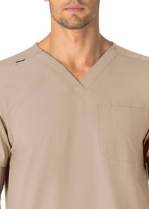 Jogging à manches courtes de haute qualité Infirmière Medical Scrubs Set Uniformes hospitaliers Logo personnalisé Col en V - Product Image 3