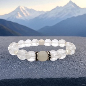 Montresor Infini Energy Flow Or Himalaya Blanc Clair de Lune Style Original Bangles pour Mariages Fêtes Cristal Fengshui - Product Image 2