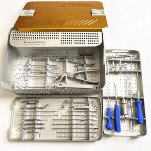 Kit de Instrumentos Ortopédicos para Extremidades Superiores, Placa de Bloqueo, Juego de Instrumentos Quirúrgicos Veterinarios con Caja de Esterilización de Zuol - Product Image 6