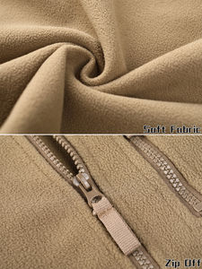 Fabriques de vêtements Cargo Fleece Workwear Wind Breaker Jacket pour hommes Veste tactique, veste de travail Manteau avec fermeture éclair - Product Image 3