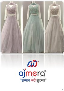 Ajmera Women Modern Stylish Bridal Reception Gown Natural Elegant Sleeveless Long Party Wear Embroidery Traditional Outfit - Product Image 5
