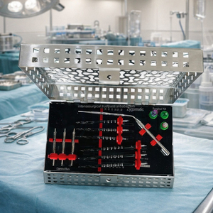 Kit Profesional de Cirugía de Implantes Dentales de 27 Piezas, Instrumentos Quirúrgicos de Acero Inoxidable para Implantología y Cirugía Oral - Product Image 5