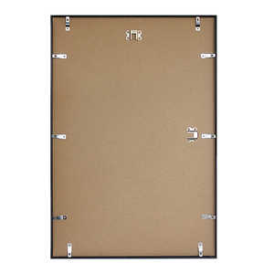 Marco de Fotos Negro de 40 x 60 cm, Marco para Póster de Tamaño Personalizado, ABS, Madera, Vidrio, Papel PS, Metal, Características Decorativas para Exhibir Imágenes - Product Image 2