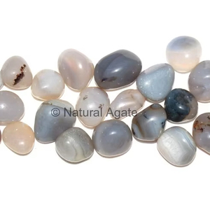 Piedra de Ágata Gris Pulida de la Mejor Calidad en Venta en Línea, Mayorista y Proveedor de Piedra de Ágata Gris Pulida en Línea - Product Image 1