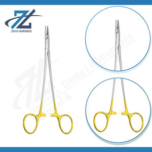 Portaagujas Crile-Wood Recto, Fino para Bebé, 150 mm de Largo, Acero Inoxidable Quirúrgico, Instrumentos Manuales, Fabricante Pakistán, CE - Product Image 3