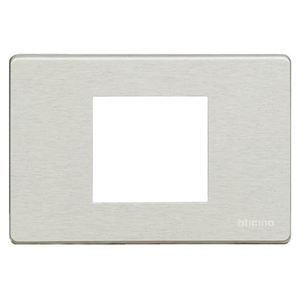 Placca a 2 elementi Oxidal (Bticino Magic 503/23A/X) - Product Image 1