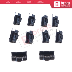 BCF5077 ชุดยึดรางน้ำฝนหลังคา 10 ชิ้น สำหรับรถยนต์ซีรีส์ 5 รุ่น E34 ซีรีส์ 7 รุ่น E32 E38 51131924953 - Product Image 2