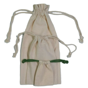 Bolsa de Algodón Muselina 100% Orgánica Ecológica Personalizada, Bolsa Pequeña de Tela Calicó Blanca con Cordón, Bolsas de Algodón Reciclado con Logotipo - Product Image 5