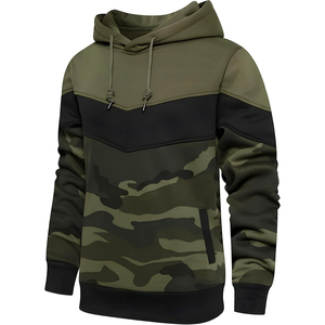 Nuevas Sudaderas con Capucha de Forro Polar Grueso para Hombre, de Invierno, Lisas, Bordadas, Cómodas, de Corte Regular, a la Moda, Servicio OEM al por Mayor - Product Image 2
