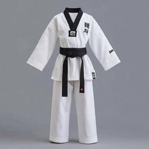 Uniformes de Taekwondo de haute qualité, uniforme de boxeur, 100% coton polyester, ensemble d'uniformes de Taekwondo - Product Image 5
