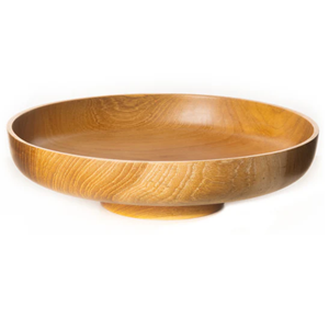 Bol en bois d'acacia massif artisanal en gros, prix direct usine, vaisselle alimentaire sécurisée provenant de l'usine du Vietnam - Product Image 1