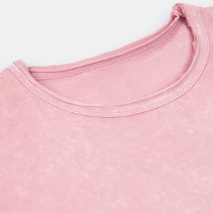 Camiseta lavada con ácido de la mejor calidad más vendida para hombres Camisetas personalizadas de algodón puro en blanco Camisetas lavadas con ácido a precios mayoristas - Product Image 4