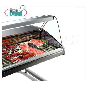 Vitrine réfrigérée à comptoir, version verre incurvé, mod. VRY8FISH - Product Image 2