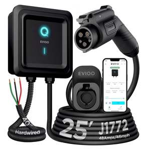 Cargador para Vehículos Eléctricos Nuevo Sellado en Caja, Nivel 2, 48 Amp, 11.5 kW, 240 V, J1772, Estación de Carga para el Hogar, Cable de 25', Vehículo Eléctrico Gen 2 - Product Image 1