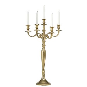 Aluminio Royal Design 5 brazos Estilo europeo Decoración de piso Candelabros Centros de mesa Disponible Tamaño y diseño personalizados. - Product Image 4