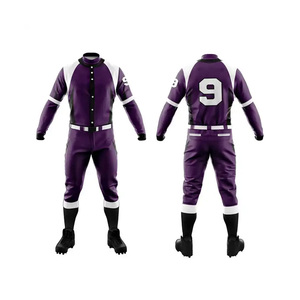 Uniforme de Béisbol Sublimado Personalizado y Transpirable para Hombre, Talla Grande, Ropa de Entrenamiento - Product Image 4