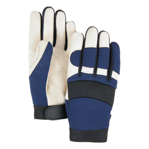 Gants en fil métallique en fer inoxydable résistant aux coups de couteau demi-doigt gants en maille d'acier boucher pêche viande gants de mécanicien personnalisés - Product Image 3