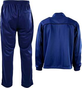 Chándal transpirable activo para todas las estaciones para hombre, bolsillo trasero con cremallera, cuello con capucha, patrón sólido, equipo de invierno ecológico - Product Image 4