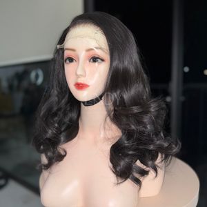 Perruque en cheveux naturels de haute qualité, perruque à fermeture frontale, noir clair, 100% cheveux humains vietnamiens - Product Image 1