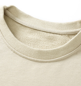 Sweat-shirt à manches longues confortable pour hommes 100% coton Pull à col rond surdimensionné pour femmes pour l'hiver - Product Image 2