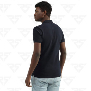 Camiseta Polo personalizada de alta calidad para hombre, camisa de golf lisa de secado rápido con diseño estampado de Color sólido, venta al por mayor directa de fábrica - Product Image 5