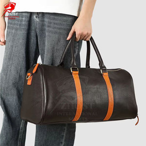 Bolsas de Viaje de Cuero Genuino de Lujo con Logotipo Personalizado, Resistentes, Unisex, Multiusos, para Llevar en Avión, en Venta en Línea - Product Image 4