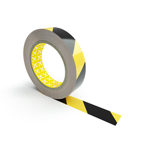 Vector Cinta de Marcado de Suelo, autoadhesiva, 50mm, Negro-amarillo - LGV50-SG - Product Image 1