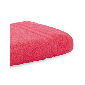 Serviette de bain en coton bleu 30x60 pouces 600GSM avec motif en microfibre et finition ultra absorbante Fabriquée en Inde pour l'hôtellerie mondiale - Product Image 5