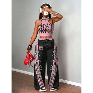 Conjunto Deportivo para Mujer, Corte Regular, con Logotipo Personalizado, Estilo Urbano, Ecológico, Tallas Grandes, Ropa Casual para Invierno - Product Image 1