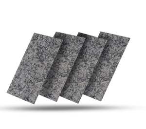 แผ่นหินแกรนิตสีขาวแผงหินธรรมชาติที่ทันสมัยสำหรับการตกแต่งภายในและภายนอก - Product Image 1