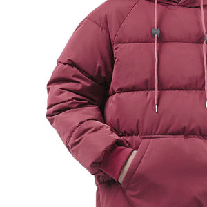 Abrigo de invierno con capucha Puffer Hombres Ropa Chaqueta Streetwear Impresión Engrosamiento Burbuja Abajo Abrigos Chaquetas de hombre - Product Image 5