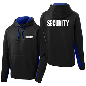 Uniformes de guardia de seguridad para uso en invierno, sudaderas con capucha de seguridad con etiquetas para guardias - Product Image 1