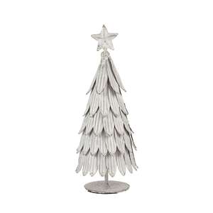 Décoration d'arbre de Noël de luxe faite à la main, design en feuille, décorations d'arbre de Noël en métal de la plus haute qualité - Product Image 6
