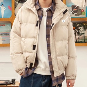 แจ็กเก็ตขนเป็ดอบอุ่นแบบวินเทจสำหรับผู้หญิงเสื้อโค้ทบุคอตตอนดีไซน์คอสูงสำหรับฤดูใบไม้ร่วงและฤดูหนาว - Product Image 6