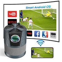 Projecteurs populaires Mini Smart Android Haute luminosité Natif 1080p Full HD 4K
