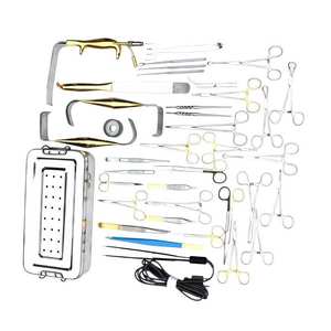 Juego de 38 Instrumentos para Cirugía de Senos, Kit de Herramientas Quirúrgicas Manuales, Instrumentos para Procedimientos de Aumento con Estuche Metálico - Product Image 5