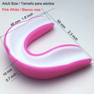 Protège-dents personnalisé pour les sports de boxe MMA Protecteur des dents Slim Fit Bec de basket-ball pour Rugby Lacrosse Adulte Enfants - Product Image 5