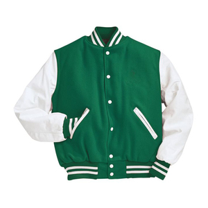 Chaquetas Varsity para Hombre con Cuello Alto, Diseño Personalizado, Alta Calidad, Recubiertas, Manga Larga, Precio Bajo al por Mayor - Product Image 1