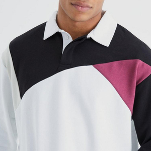 Jersey de algodón puro 100%, ropa informal de manga larga para hombre para camisas Primavera Verano, logotipo impreso personalizado de la mejor calidad - Product Image 5