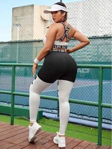 กางเกงเลกกิ้งโยคะเอวสูงของผู้หญิงกางเกงออกกำลังกายยิมฟิตเนสลำลองฤดูร้อนดีไซน์ไร้รอยต่อผ้าฝ้าย/เส้นใยไม้ไผ่ - Product Image 3