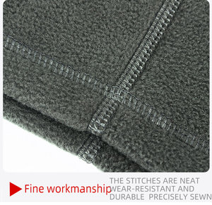 หมวกคลุมหน้าแบบเต็มหน้าสำหรับฤดูหนาว ทำจากผ้าฟลีซ ให้ความอบอุ่น เหมาะสำหรับเล่นสกี กิจกรรมกลางแจ้ง ตกปลา แบบมีรูเดียว สไตล์ภาพถ่าย - Product Image 6